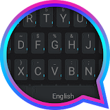 Mechanical Black Theme&Emoji Keyboard icon