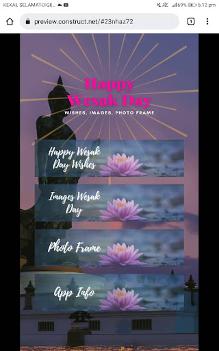 Happy Wesak Day 2024 Screenshot