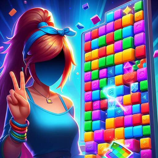 Cube Blast: Galaxy Match 3 logo