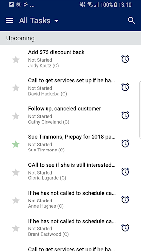 FranConnect CRM Screen 2