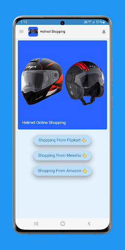 Helmet Online Shopping App