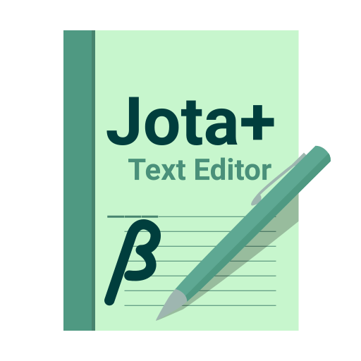 Jota+ β (Text Editor) logo