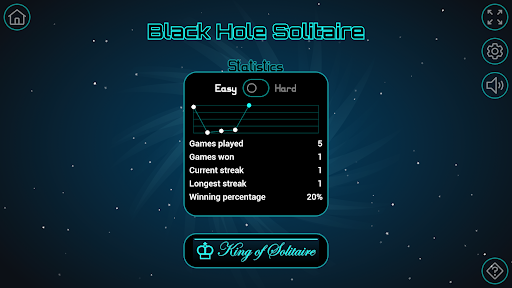Black Hole Solitaire Screen 2