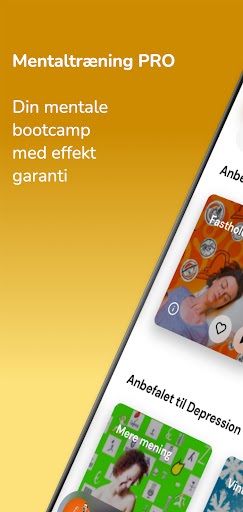 Android application Mentaltræning PRO screenshort