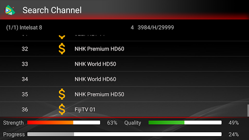 DVBPlayer Screen 3