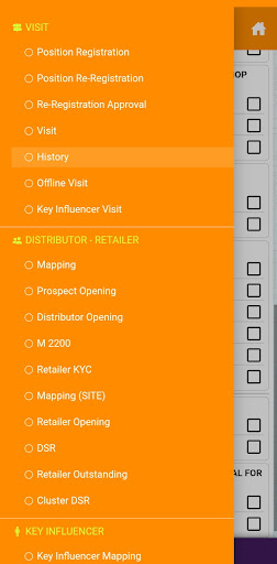Android application Distributor App screenshort