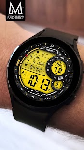 MD297 Digital watch face Screenshot
