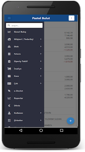 Android application Pastel Bulut screenshort