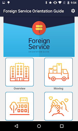 Android application Foreign Service Orientation Gu screenshort