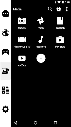 Basic Black Theme for Smart La Screen 2