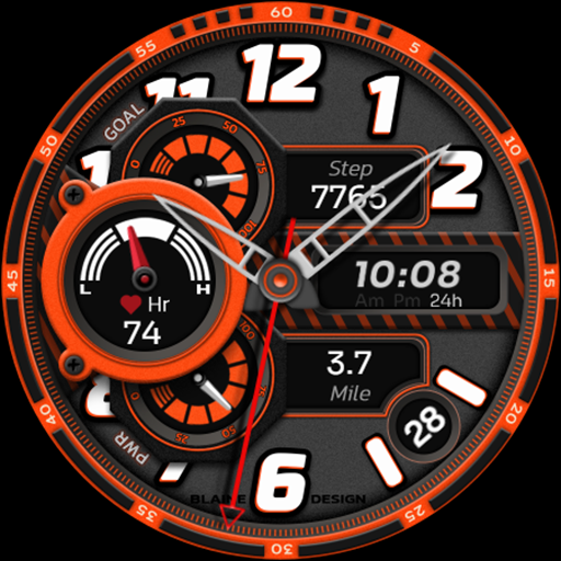 Blaine 021 Hybrid Watch Face screenshot 4
