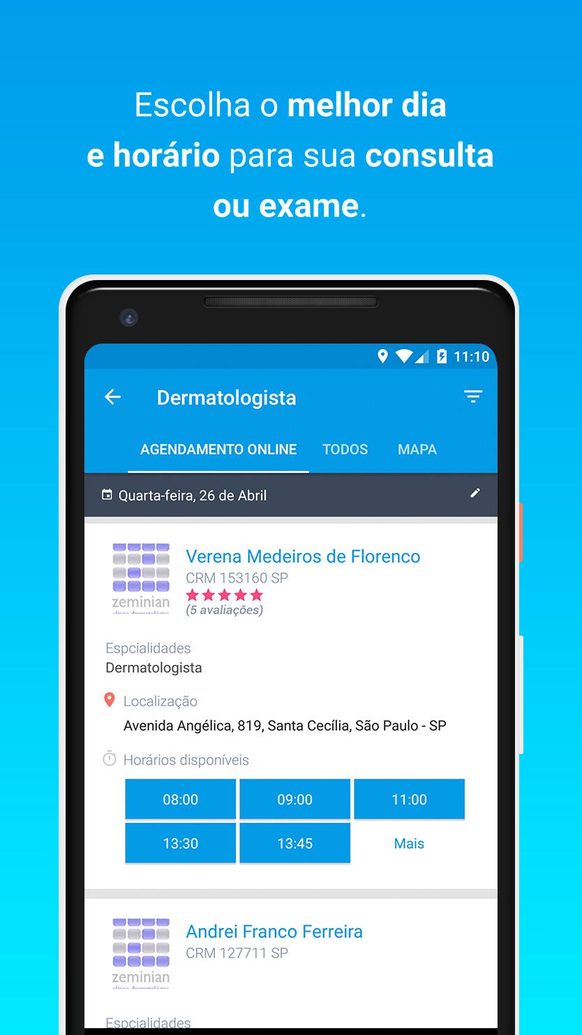 Android application BoaConsulta: Agendar Consultas Médicos e Dentistas screenshort