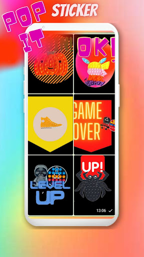 Fidget PopIt Sticker Challenge