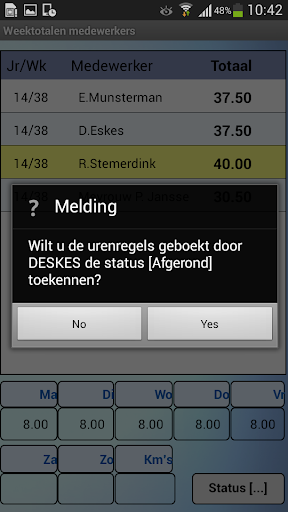 ALERT-Uren33j Screen 2