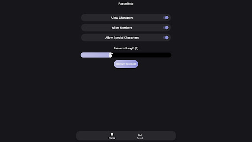 PasswNote: Şifre Yöneticisi Screen 3