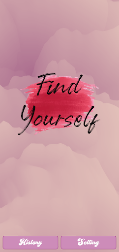 Android application Find Yourself screenshort