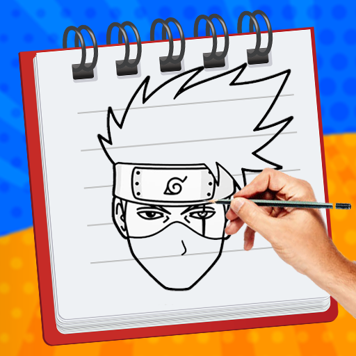 How to Draw Kakashi Hatake from Naruto (Naruto) Step by Step