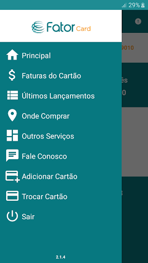 Cartão Fatorcard Screen 2