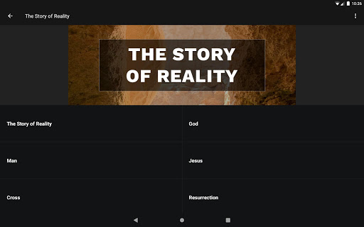 Screenshot of STR Quick-Reference App