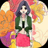 Beautiful Girl Party Dressup icon