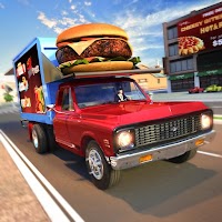 Еда грузовик вождение симулятор игры
