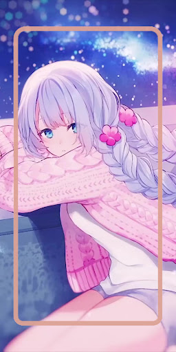 Android application Anime Lock Screen screenshort