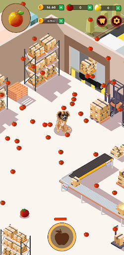 Android application Idle Fruit Factory screenshort