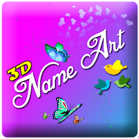 3d Name Art Photo Editor - Focus n Filters