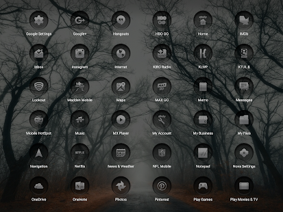 Downer - Icon Pack Captura de pantalla