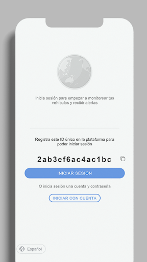 Android application Rastreo Carlos Larrea screenshort