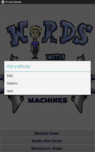 Words with Crushing Machines Screenshot 1 - AppWisp.com