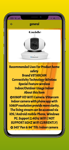 vstarcam camera guide Screen 3