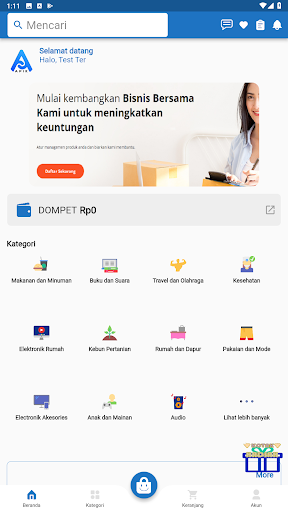 Android application APIKBOS screenshort