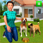 Cover Image of Unduh Pet Dog Family Adventure Games 1.03 APK