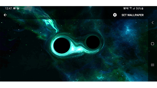 Captura de Pantalla 18 Black Hole 3D Parallax Live Wa android
