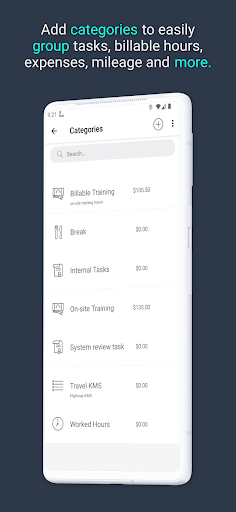 Timesheet Express Time Tracker Screen 2