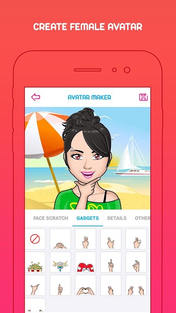 Captura 6 Creador de Avatar de Cara android
