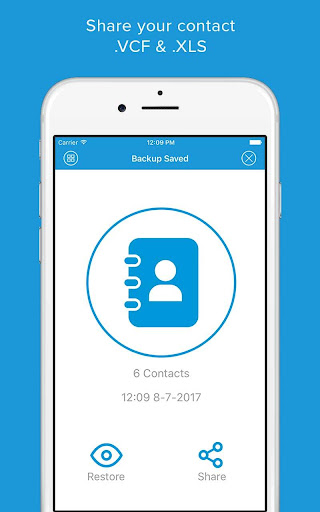 Contact Backup And Restore