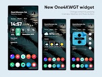 screenshot of One4KWGT Pro: KWGT Pro widgets