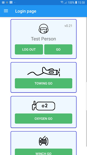 Omarama Airfield app Screen 2