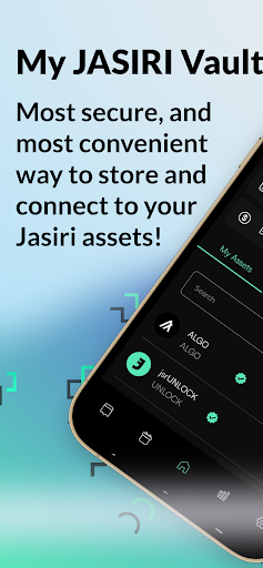 Android application Jasiri Vault | Own & Earn screenshort