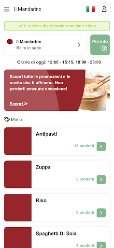 Il Mandarino Screen 2