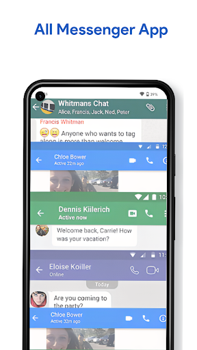 Android application App Messenger -Messages, Video screenshort