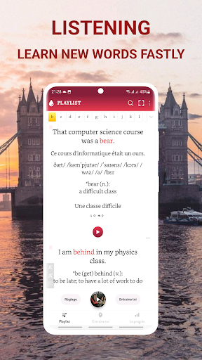 Android application TOEFL iBT Campus Vocabulary screenshort
