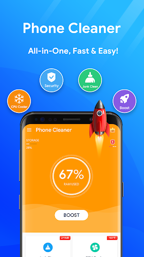 Phone Cleaner Free: Clean phone space, Boost apktram screenshots 1
