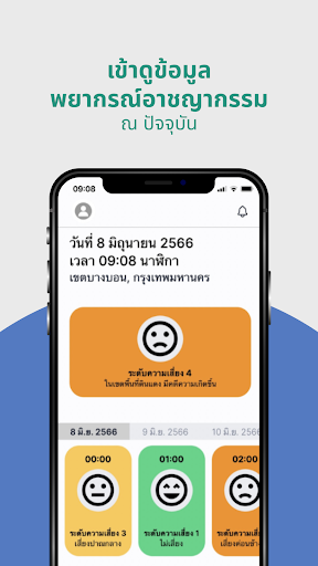 Android application Safe Points screenshort