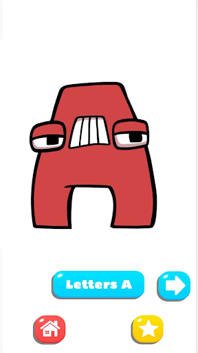 Alphabet Lore Coloring Merge