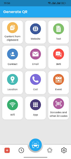 QR Scanner & QR Generation Screen 2