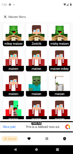 Maizen Skins for Minecraft PE Screen 2