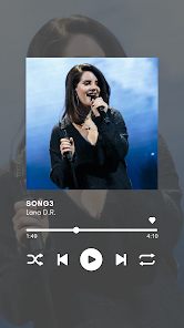 Captura de Pantalla 3 Music Lana Del Rey Song Mp3 android